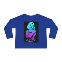 Load image into Gallery viewer, Marilyn Monroe Gradient Pop Art Toddler Long Sleeve Tee