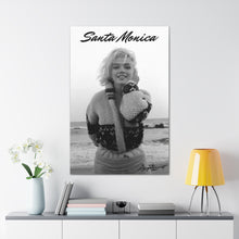 Load image into Gallery viewer, Marilyn Monroe Golden Sands and Endless Beauty Canvas Print