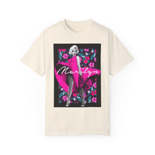 Load image into Gallery viewer, Marilyn Monroe Floral Unisex T-shirt
