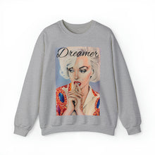 Load image into Gallery viewer, Marilyn Monroe Dreamer Sweatshirt, Pop Art Graphic Sweater, Artist Sweatshirt, Autumn