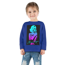 Load image into Gallery viewer, Marilyn Monroe Gradient Pop Art Toddler Long Sleeve Tee