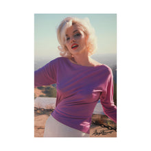 Load image into Gallery viewer, Marilyn Monroe All Yours Canvas Print