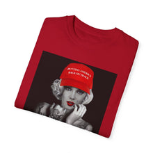 Load image into Gallery viewer, Marilyn Trump Putting America Back on Track T-shirt