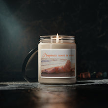 Load image into Gallery viewer, Marilyn Monroe Candle "Happiness comes in waves" Scented Candle