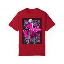 Load image into Gallery viewer, Marilyn Monroe Floral Unisex T-shirt