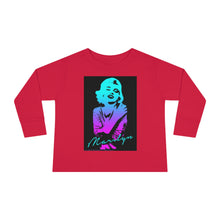 Load image into Gallery viewer, Marilyn Monroe Gradient Pop Art Toddler Long Sleeve Tee