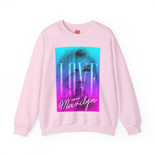 Load image into Gallery viewer, Marilyn Monroe Love Unisex Crewneck Sweatshirt