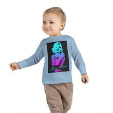 Load image into Gallery viewer, Marilyn Monroe Gradient Pop Art Toddler Long Sleeve Tee