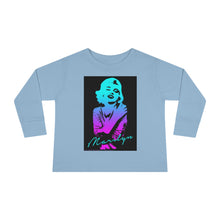 Load image into Gallery viewer, Marilyn Monroe Gradient Pop Art Toddler Long Sleeve Tee