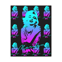 Load image into Gallery viewer, Marilyn Monroe Gradient Pop Art Canvas Print