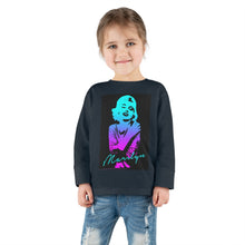 Load image into Gallery viewer, Marilyn Monroe Gradient Pop Art Toddler Long Sleeve Tee
