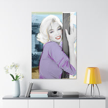 Load image into Gallery viewer, Marilyn Monroe "Lavender" Art Deco Pop Art Canvas Gallery Wrap