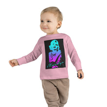 Load image into Gallery viewer, Marilyn Monroe Gradient Pop Art Toddler Long Sleeve Tee