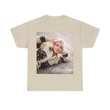Load image into Gallery viewer, Vintage Marilyn Monroe Retro Santa Monica Beach Unisex Heavy Cotton T-Shirt