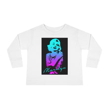 Load image into Gallery viewer, Marilyn Monroe Gradient Pop Art Toddler Long Sleeve Tee