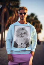 Load image into Gallery viewer, Marilyn Monroe $100 Dollar Bills Sweatshirt