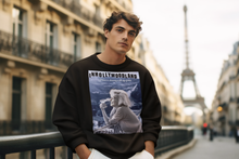 Load image into Gallery viewer, Marilyn Monroe Sweatshirt "Here's to dreaming in the city of stars"