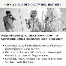 Load image into Gallery viewer, Marilyn Monroe Last Photo Black And White Canvas Print