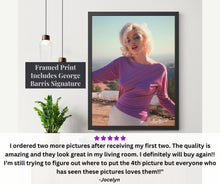 Load image into Gallery viewer, Marilyn Monroe All Of Me Framed Print By George Barris