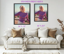 Load image into Gallery viewer, Marilyn Monroe All Of Me Framed Print By George Barris