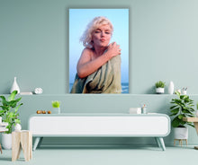 Load image into Gallery viewer, Contemporary Marilyn Monroe Print Canvas Print Wall Art Wall Art Photos Home Decor Marilyn Monroe On The Beach Wall Decor Canvas Art