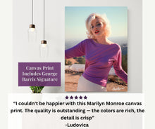 Load image into Gallery viewer, Marilyn Monroe All Yours Canvas Print