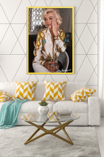 Load image into Gallery viewer, Marilyn Monroe Hollywood Hills By George Barris Limited Edition Colored Frame Posters