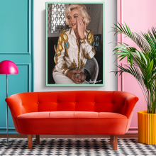 Load image into Gallery viewer, Marilyn Monroe Hollywood Hills By George Barris Limited Edition Colored Frame Posters