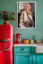 Load image into Gallery viewer, Marilyn Monroe Hollywood Hills By George Barris Limited Edition Colored Frame Posters