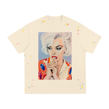 Load image into Gallery viewer, Marilyn Monroe Pop Art Paint Splatter T-Shirt