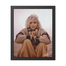 Load image into Gallery viewer, Marilyn Monroe Last Photo Framed Print By George Barris