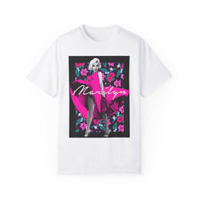 Load image into Gallery viewer, Marilyn Monroe Floral Unisex T-shirt