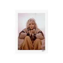 Load image into Gallery viewer, Marilyn Monroe Last Photo Santa Monica Beach Portrait Poster | Fine Art Photography | Giclée Print
