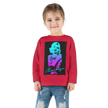 Load image into Gallery viewer, Marilyn Monroe Gradient Pop Art Toddler Long Sleeve Tee