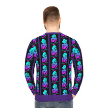 Load image into Gallery viewer, Marilyn Monroe Gradient Pop Art Pinstripe Sweatshirt