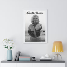 Load image into Gallery viewer, Marilyn Monroe Golden Sands and Endless Beauty Framed Poster
