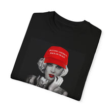 Load image into Gallery viewer, Marilyn Trump Putting America Back on Track T-shirt