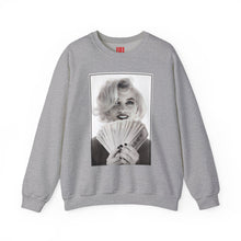 Load image into Gallery viewer, Marilyn Monroe $100 Dollar Bills Sweatshirt