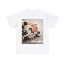 Load image into Gallery viewer, Vintage Marilyn Monroe Retro Santa Monica Beach Unisex Heavy Cotton T-Shirt
