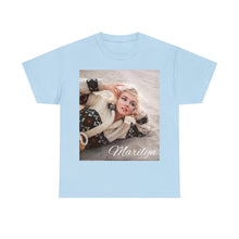 Load image into Gallery viewer, Vintage Marilyn Monroe Retro Santa Monica Beach Unisex Heavy Cotton T-Shirt