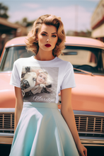 Load image into Gallery viewer, Vintage Marilyn Monroe Retro Santa Monica Beach Unisex Heavy Cotton T-Shirt