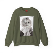 Load image into Gallery viewer, Marilyn Monroe $100 Dollar Bills Sweatshirt