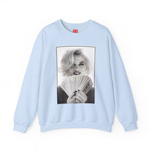 Load image into Gallery viewer, Marilyn Monroe $100 Dollar Bills Sweatshirt
