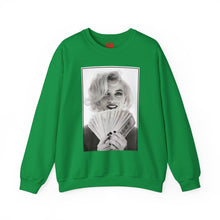 Load image into Gallery viewer, Marilyn Monroe $100 Dollar Bills Sweatshirt