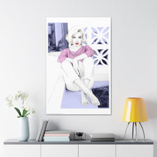 Load image into Gallery viewer, Marilyn Monroe Muse Art Deco Pop Art Canvas Print