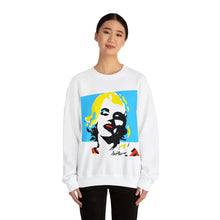 Load image into Gallery viewer, Marilyn Monroe Pop Art Graphic Sweatshirt, Retro Art, Tiffany Blue, Womens Sweater, Retro Fashion, Sweater Weather, Autumn Sweatshirt
