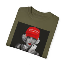 Load image into Gallery viewer, Marilyn Trump Putting America Back on Track T-shirt