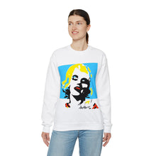 Load image into Gallery viewer, Marilyn Monroe Pop Art Graphic Sweatshirt, Retro Art, Tiffany Blue, Womens Sweater, Retro Fashion, Sweater Weather, Autumn Sweatshirt