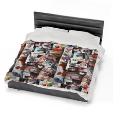Load image into Gallery viewer, Marilyn Monroe All Of Me Collage Plush Blanket