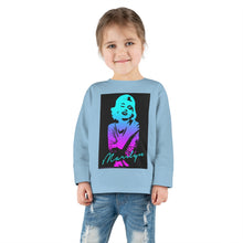 Load image into Gallery viewer, Marilyn Monroe Gradient Pop Art Toddler Long Sleeve Tee